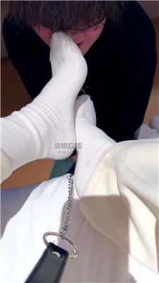 【糖糖子】白棉袜玉足玩奶狗 JS260210-27